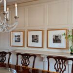 midcentury modern dining area