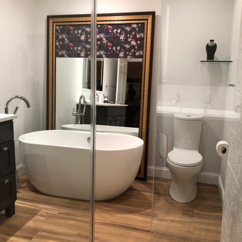 modern bathroom remodel